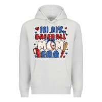 Dove Grey in my baseball mom era Premium Hoodie - JahusDesignShop