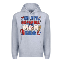 Heather Grey in my baseball mom era Premium Hoodie - JahusDesignShop