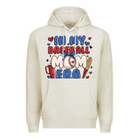 Oatmeal Heather in my baseball mom era Premium Hoodie - JahusDesignShop