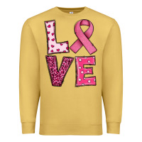 Antique Gold Western Breast Cancer Love Premium Sweatshirt - RanaPortraitStore