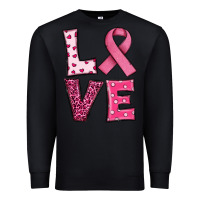 Black Western Breast Cancer Love Premium Sweatshirt - RanaPortraitStore