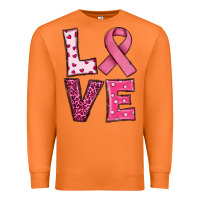 Carrot Western Breast Cancer Love Premium Sweatshirt - RanaPortraitStore