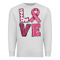 Dove Grey Western Breast Cancer Love Premium Sweatshirt - RanaPortraitStore