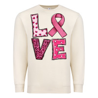 Sandshell Western Breast Cancer Love Premium Sweatshirt - RanaPortraitStore