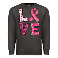 Smoke Western Breast Cancer Love Premium Sweatshirt - RanaPortraitStore