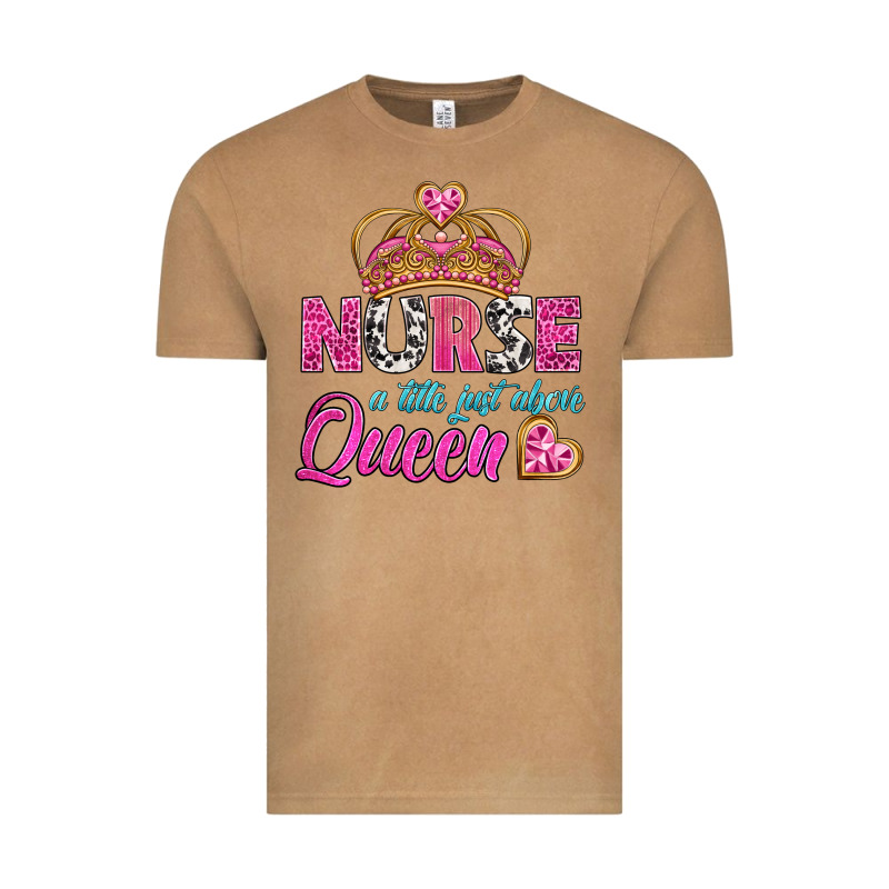Nurse A Title Just Above Queen Vintage Tee by BundleAndBundleShop | Teevron