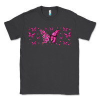 Smoke floral breast cancer butterfly Classic Tee - Jasminsmagicworld