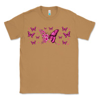 Toasted Coconut floral breast cancer butterfly Classic Tee - Jasminsmagicworld