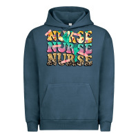 Pigment Midnight Navy Nurse Nurse Nurse Urban Hoodie - CowGirlArtShop