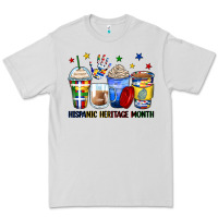 Dove Grey hispanic heritage month coffee cups Premium Tee - Zillion Design Studio