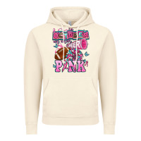 Vintage Artic in october we wear cheer pink football Vintage Hoodie - AdoDesignShop