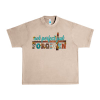 French Oak not perfect just forgiven Urban Heavy Tee - Artiststas