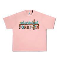 Salmon not perfect just forgiven Urban Heavy Tee - Artiststas