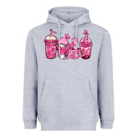 Heather Grey breast cancer coffee Heavyweight Hoodie - Jasminsmagicworld