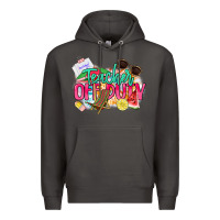 Smoke teacher off duty Premium Hoodie - NancyCooperArtShop