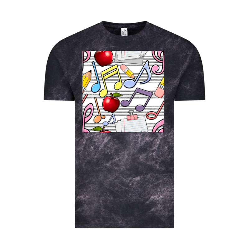 Music Class Seamless Pattern Vintage Tee by BundleAndBundleShop | Teevron
