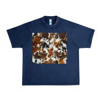 Navy cowhide Urban Heavy Tee - AdoDesignShop