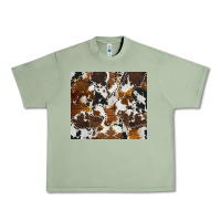 Oil Green cowhide Urban Heavy Tee - AdoDesignShop