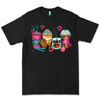 Black hairstylist coffee cups Premium Tee - Zillion Design Studio