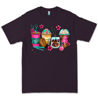 Plum hairstylist coffee cups Premium Tee - Zillion Design Studio