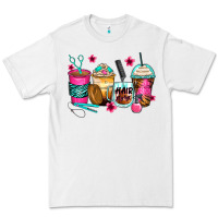 White hairstylist coffee cups Premium Tee - Zillion Design Studio