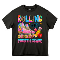 Asphalt rolling into fourth grade Heavy Core Tee - texasbilliewilder
