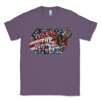 Lavender i back the blue eagle Classic Tee - NancyCooperArtShop