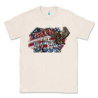 Natural i back the blue eagle Classic Tee - NancyCooperArtShop