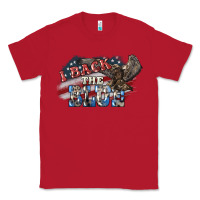 Red i back the blue eagle Classic Tee - NancyCooperArtShop