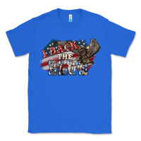 True Royal i back the blue eagle Classic Tee - NancyCooperArtShop