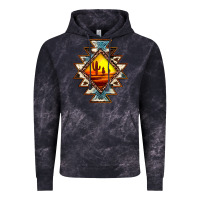 Cloud Black cowhide leopard sunset aztec Vintage Hoodie - JahusDesignShop