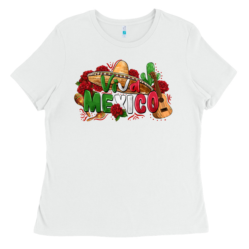 Viva Mexico Ladies Tee by Zillion Design Studio | Teevron