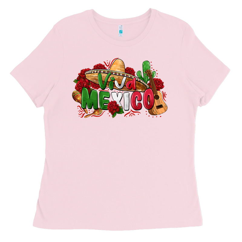 Viva Mexico Ladies Tee by Zillion Design Studio | Teevron