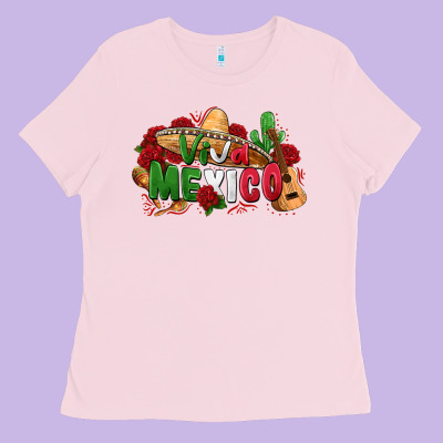 Viva Mexico Ladies Tee Designed By Zillion Design Studio