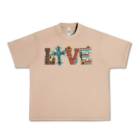 Burro western love with cross Urban Heavy Tee - Artiststas