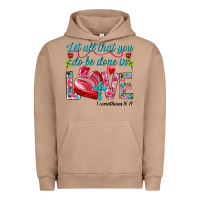 Pigment Burro Let all that you do be done in love 1 corinthians Urban Hoodie - HowdyJamesFarm