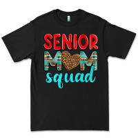 Black senior mom squad Premium Tee - texasbilliewilder
