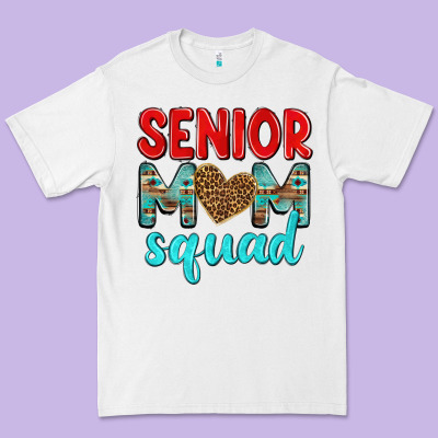 Senior Mom Squad Premium Tee Designed By Texasbilliewilder