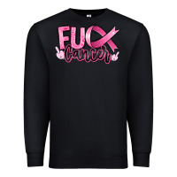 Black Fu*ck Cancer Premium Sweatshirt - RanaPortraitStore