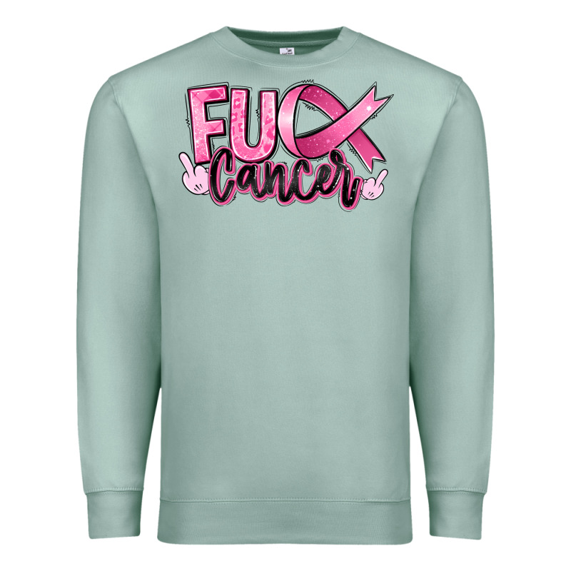 Fu*ck Cancer Premium Sweatshirt by RanaPortraitStore | Teevron