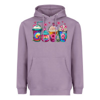Lavender tie dye hippie coffee cups Heavyweight Hoodie - Jasminsmagicworld