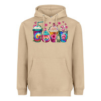 Mushroom tie dye hippie coffee cups Heavyweight Hoodie - Jasminsmagicworld