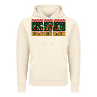Vintage Artic christmas with cross license plate Vintage Hoodie - BundleAndBundleShop