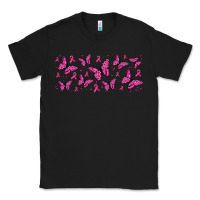Black breast cancer butterflies Classic Tee - Jasminsmagicworld