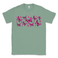 Sage breast cancer butterflies Classic Tee - Jasminsmagicworld