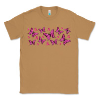 Toasted Coconut breast cancer butterflies Classic Tee - Jasminsmagicworld