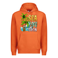 Carrot Sea you soon Premium Hoodie - NancyCooperArtShop