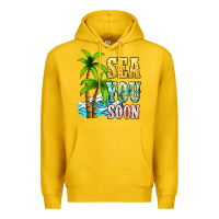 Lemon Sea you soon Premium Hoodie - NancyCooperArtShop