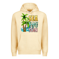 Pina Colada Sea you soon Premium Hoodie - NancyCooperArtShop
