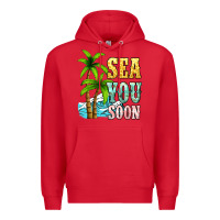 Red Sea you soon Premium Hoodie - NancyCooperArtShop
